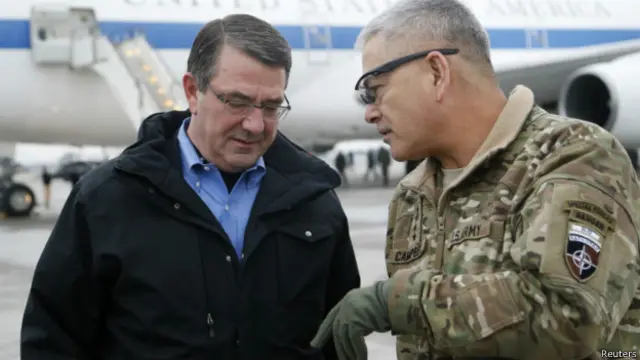 د امریکا دفاع وزیر یو ځل بیا له افغان حکومت نه د خپل دولت د اوږدمهالي ملاتړ ژمنه تازه کړه