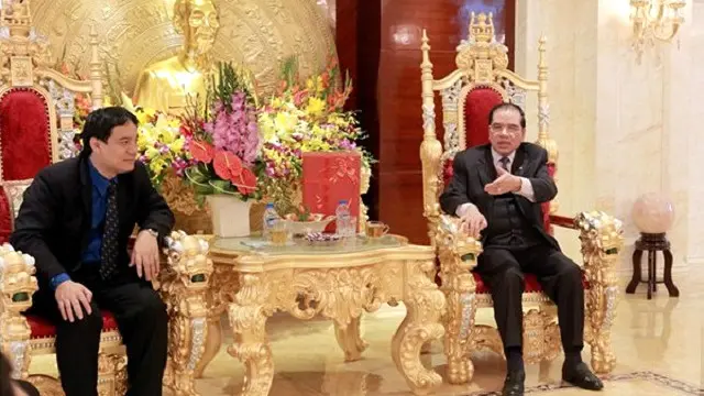 Nội thất nhà ông Mạnh từng làm cho mọi người bàn tán