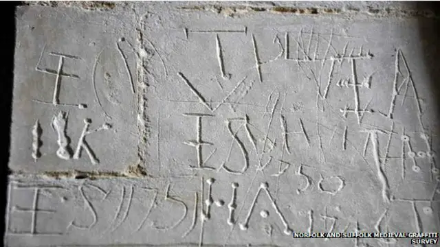 para ahli mengatakan, grafiti kuno itu sebagian besar berisi doa atau semacam nazar.