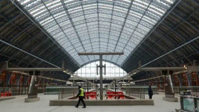 伦敦圣潘克勒斯车站