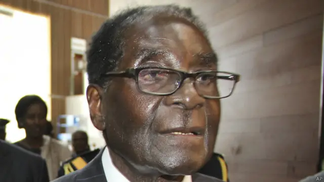 Среди гостей саммита Африканского союза - президент Зимбабве Роберт Мугабе 