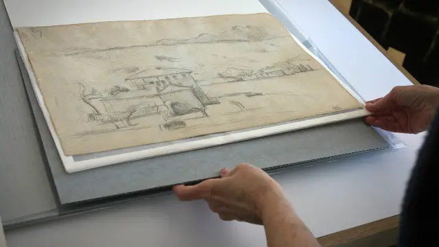 скетч Сезанна