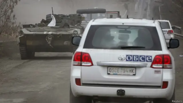 Автомобиль миссии ОБСЕ