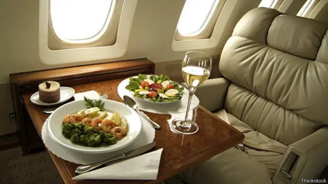 Еда в самолете