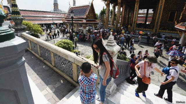 中國遊客在泰國