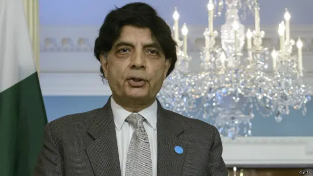 برطانیہ کی طرف سے ملزمان کی حوالگی سے متعلق کوئی درخواست نہیں کی گئی: وزیر داخلہ