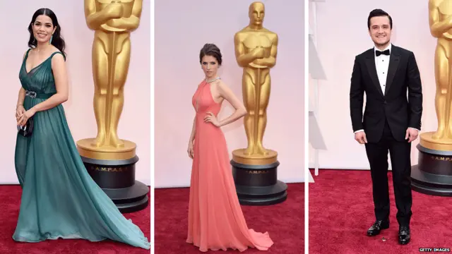 امریکی شہر لاس اینجیلس میں ہونے والی آسکرز ایوارڈز کی تقریب میں پہلے پہنچنے والوں میں امیریکا فریرا، اینا کینڈرک اور جوش ہچرسن شامل تھے۔ 