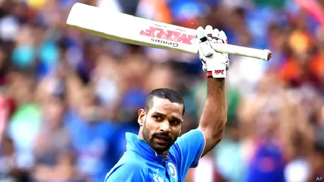 शिखर धवन, भारत, क्रिकेट