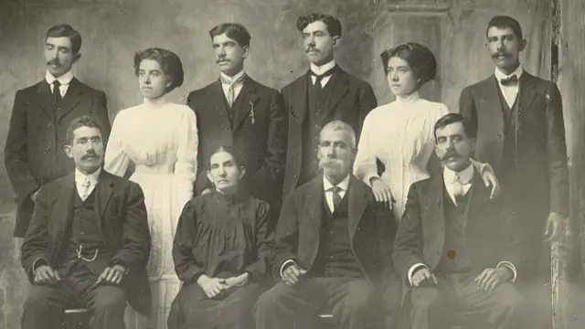 La familia Herrera. Foto cortesía Raúl Herrera.