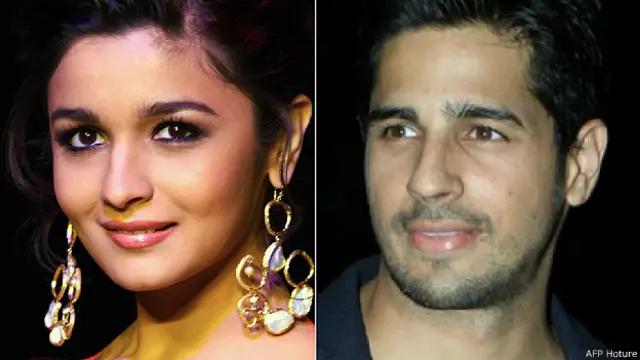 आलिया भट्ट और सिद्धार्थ मल्होत्रा 