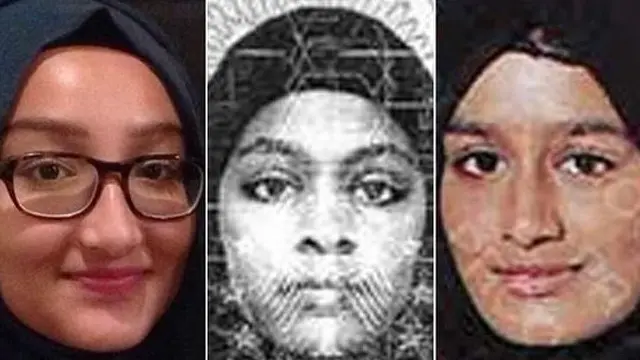 أسر الفتيات يحملن أجهزة الأمن البريطانية المسؤولية عن تمكن الفتيات من ركوب الطائرة من لندن. 