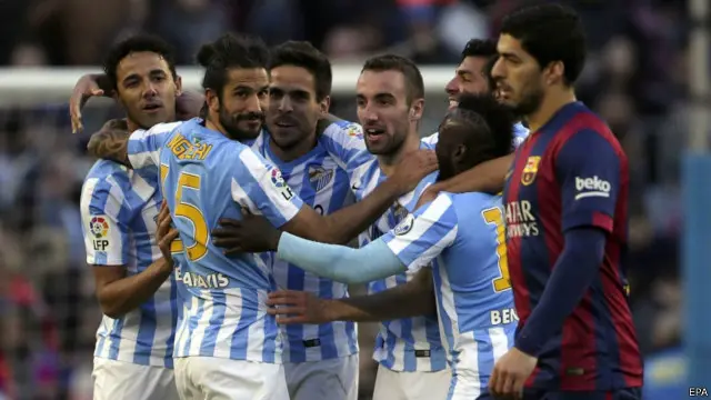 Barcelona v Malaga