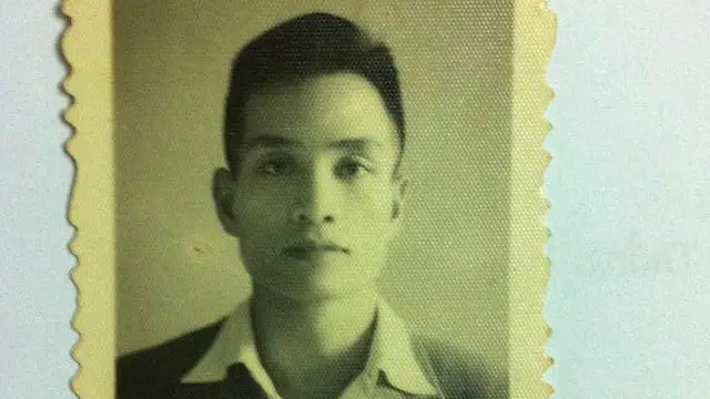 Ông Lê Trọng Nghĩa khi còn trẻ