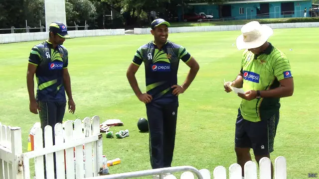 پاکستانی ٹیم کی پریکٹس کے موقع پر تمام کھلاڑی تازہ دم دکھائی دے رہے تھے