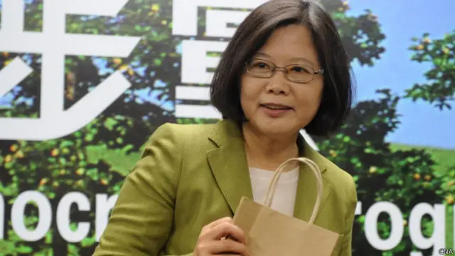 民进党主席蔡英文