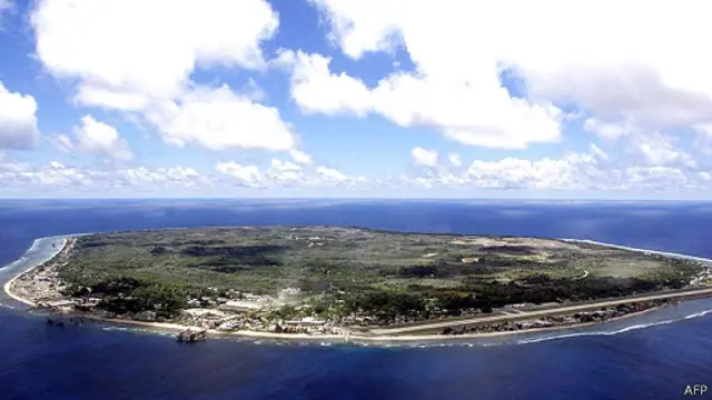 Nauru, republik terkecil di dunia.