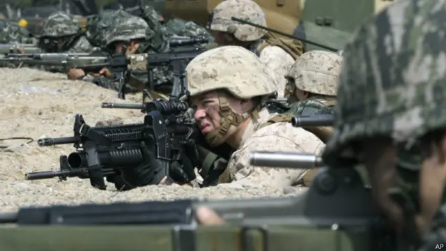 韓國與美國將從3月2日開始舉行聯合軍演（資料照片）