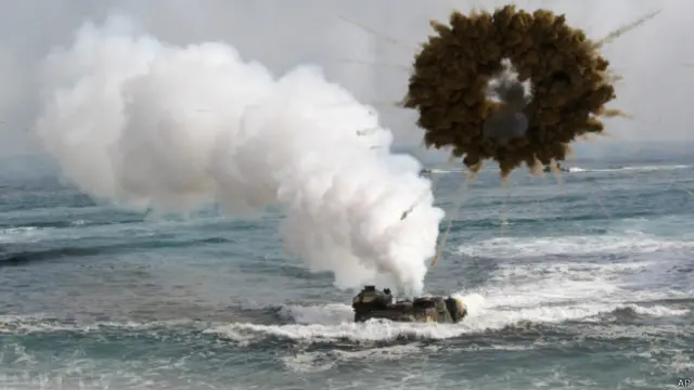 韓國與美國將從3月2日開始舉行聯合軍演（資料照片）