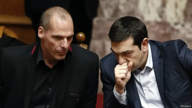 Варуфакис и Ципрас