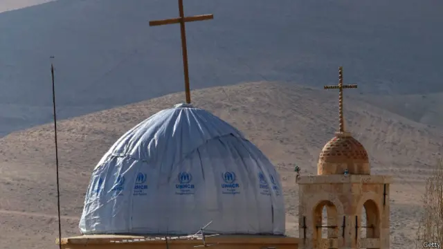 Iglesias cristianas en el noreste de Siria