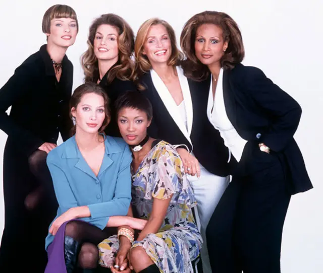 坎贝尔等90年代老超模