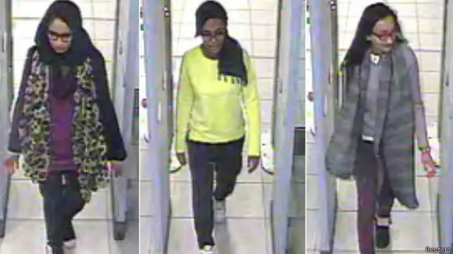 Ba nữ sinh từ London đã từ Gatwick bay sang Thổ Nhĩ Kỳ để tới Syria