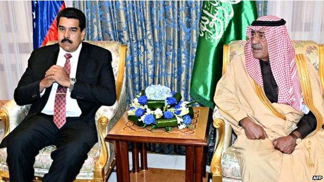 A pesar de la oposición de Venezuela y otros miembros de la OPEP, Arabia Saudita no quiso intervenir para apuntalar los precios.
