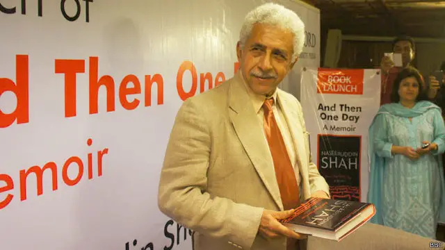  اداکاری کو ایک خواب کی تکمیل کے طور پر نہیں بلکہ ایک پیشے کے طور پر اپنانا چاہیے: نصیر الدین