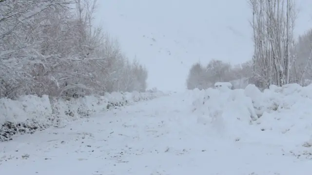 په سالنګونو کې د واورې وریدنې بله ستونزه چې پیښه کړې د منځنۍ اسیا له هیوادونو پلازمینې کابل ته رالیږدونکې بریښنا پرې شویده 