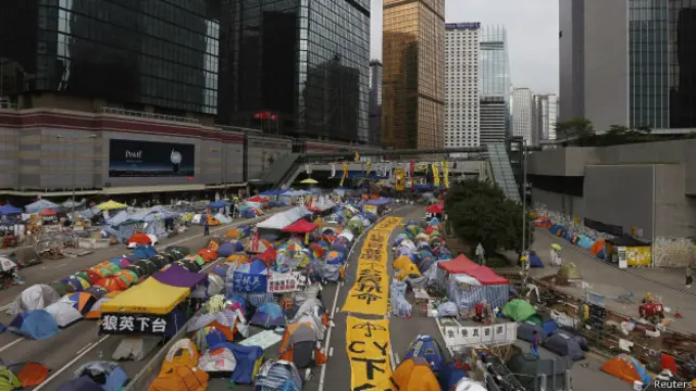 Protestas en Hong Kong