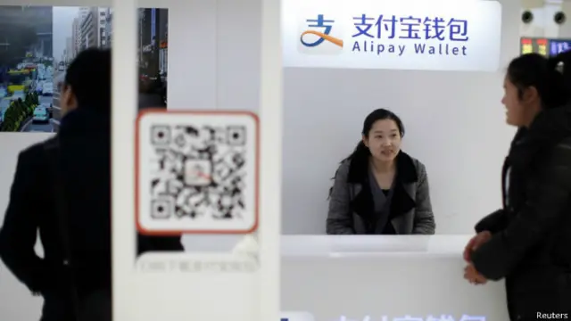 阿里巴巴的Alipay 目前仍是中國電子支付市場的主導者。