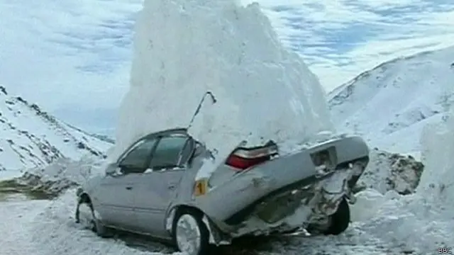 अफ़गानिस्तान, हिमस्खलन