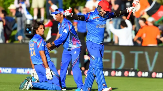 د انګلستان د کریکټ پخوانی لوبغاړی وېک مارکس تر لوبې وروسته وویل: "دا د کریکټ یوه حیرانوونکې لوبه وه. که څه هم هدف لوړ نه و، خو په ډراماتیک ډول مې دا لوبه وکتله. افغانستان په حیرانتیا سکاټلنډ ته ماتې ورکړه".