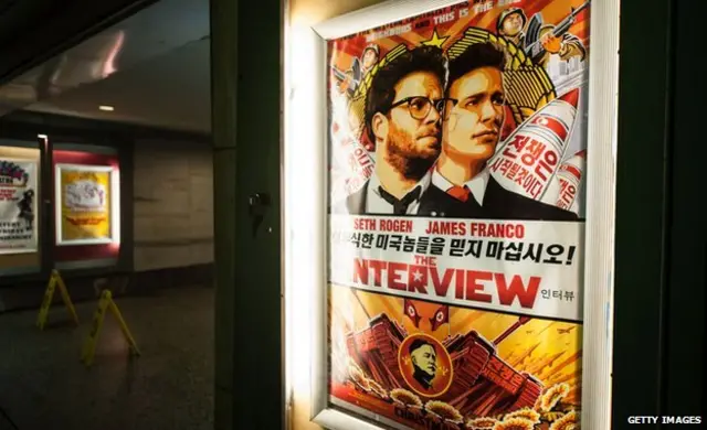 《刺殺金正恩》電影海報