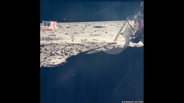 Neil Armstrong on the Moon