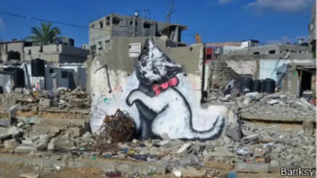 Grafiti de gato