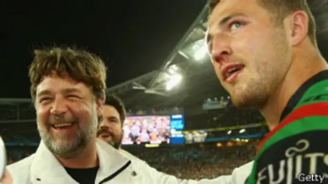 El actor es uno de los dueños del equipo South Sydney Rabbitohs, de la liga de rugby australiana.