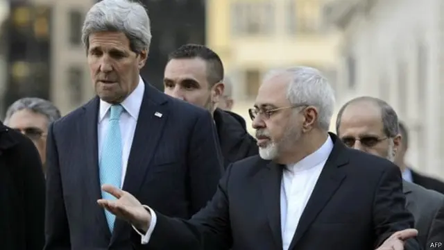 جان کیری ایرانی وزیر خارجہ جاوید ظریف سے ملاقات کریں گے