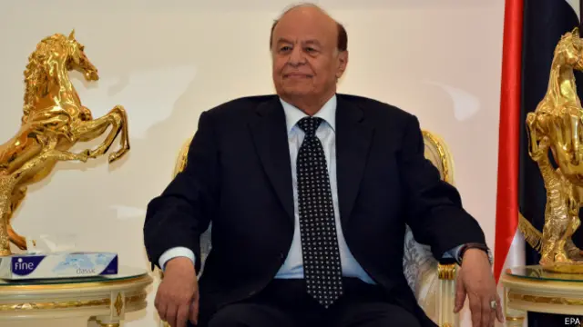 Aden'deki Devlet Başkanı Abdurrabu Mansur Hadi, Husilerle görüşmeler için önce Sana'da ev hapsinde tutulan hükümet üyelerinin serbest bıorakılmasını istiyor. 