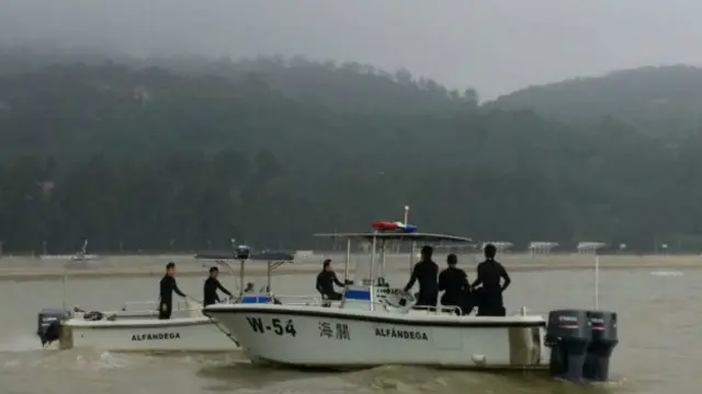 澳门政府搜救行动