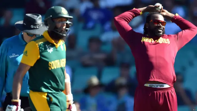 ہاشم آملہ نے محتاط بیٹنگ کرتے ہوئے 75 گیندوں میں نصف سنچری مکمل کی جبکہ پلیسی نے اپنی نصف سنچری 60 گیندوں میں مکمل کی۔