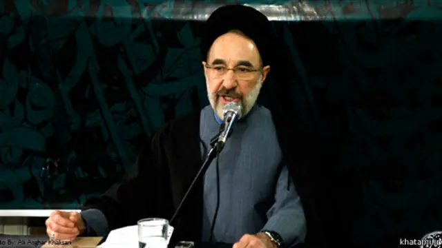 گفته می‌شود دو وبسایت فیلتر شده گزارش‌هایی از محمد خاتمی منتشر کرده بودند