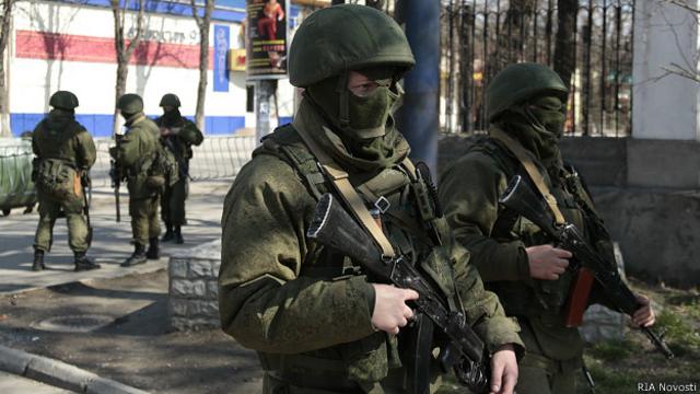 "зеленые человечки" в Крыму