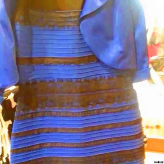 Blanco o azul El vestido que divide a internet BBC News Mundo