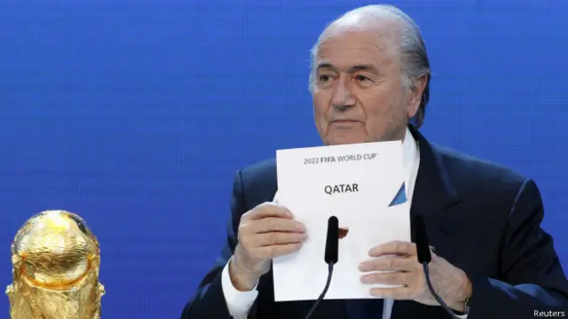 Sepp Blatter, presidente de la FIFA