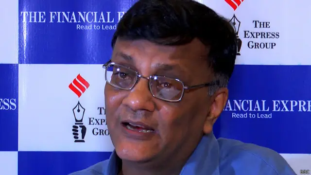 सुनील जैन, फ़ाइनैंशियल एक्सप्रेस के संपादक