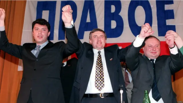 Борис Немцов, Александр Юшенков, Егор Гайдар