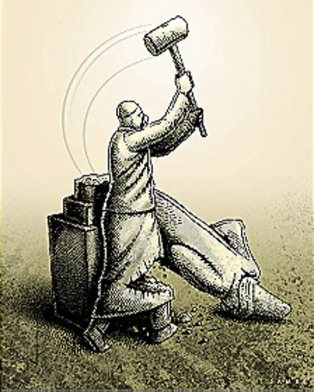 کارتون جمال رحمتی، داعش