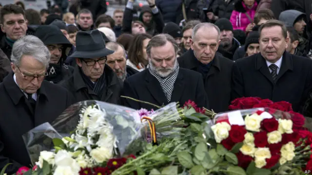 شارك سفراء أوروبيون في تأبين نمتسوف