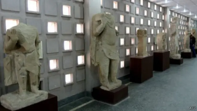 د بغداد موزیم کې ځینې تاریخي آثار اوه زره کلن تاریخ لری